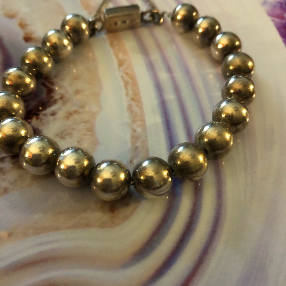 B2414 Silpada Silver Ball Bear “Rich Abundance”
